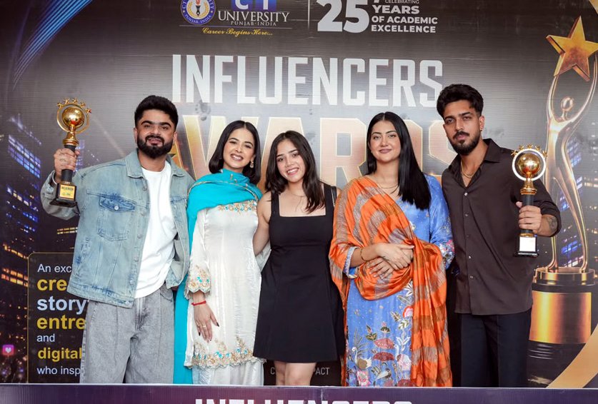 Leading influencers and student creators honoured for digital excellence