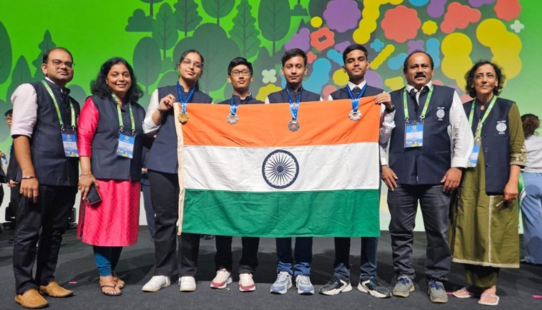 Indian Students Win Gold and Three Silver Medals at Global Biology Olympiad 2026