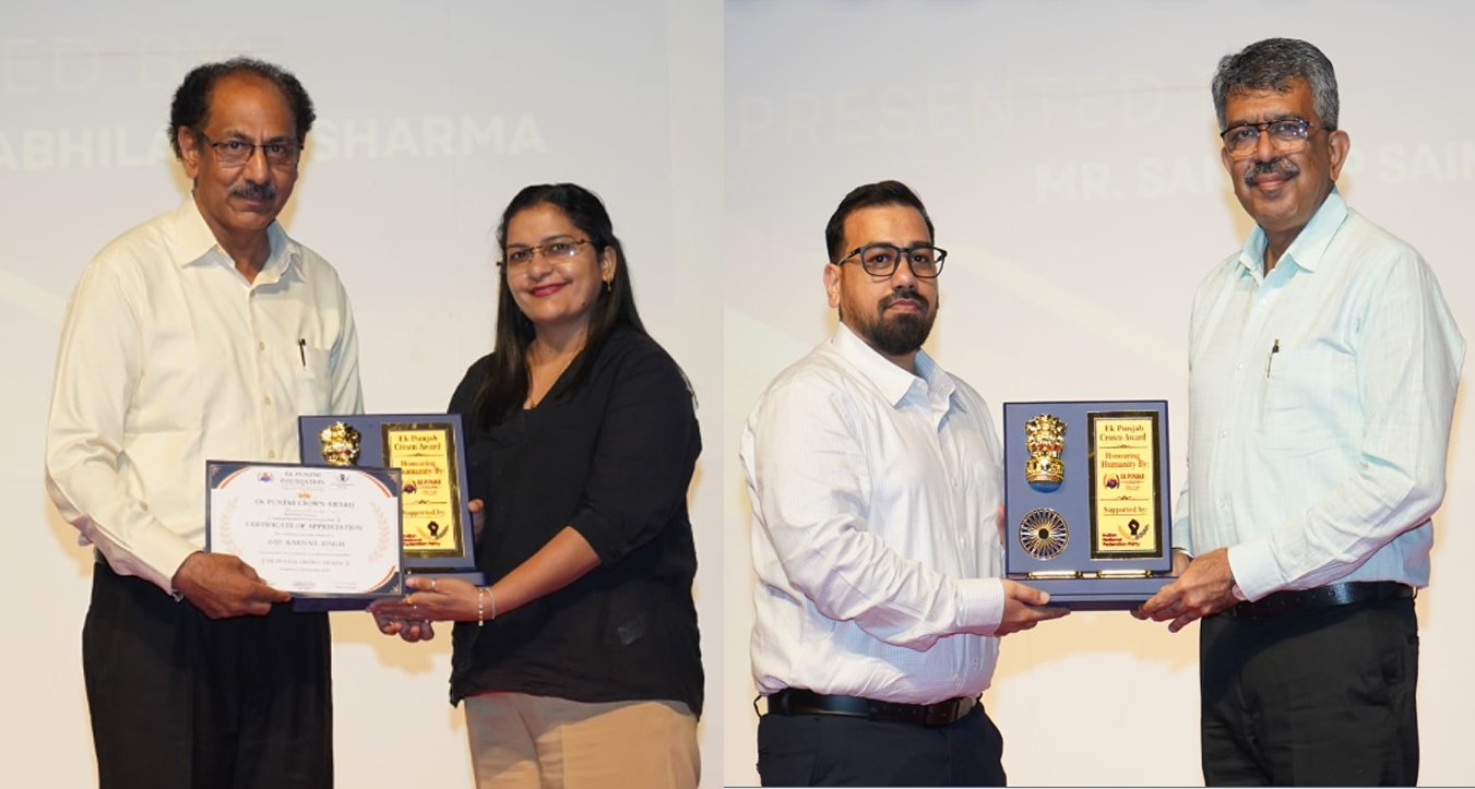 DAV College Jalandhar Faculty Honoured by Ek Punjab Foundation 